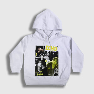 Loud Echo Kim Seok Jin Bts Çocuk Kapşonlu Sweatshirt beyaz