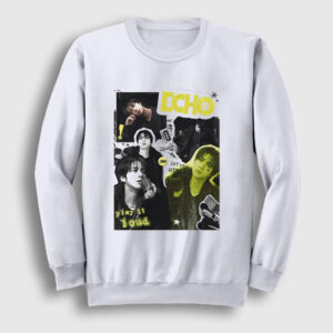 Loud Echo Kim Seok Jin Bts Sweatshirt beyaz