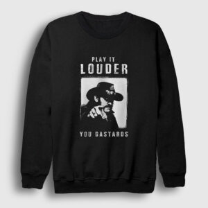 Louder Motörhead Lemmy Kilmister Sweatshirt siyah