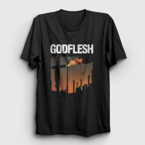 Love And Hate Godflesh Tişört siyah