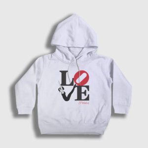 Love Hediye Pilates Çocuk Kapşonlu Sweatshirt