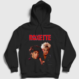 Marie Per Band Roxette Kapşonlu Sweatshirt siyah