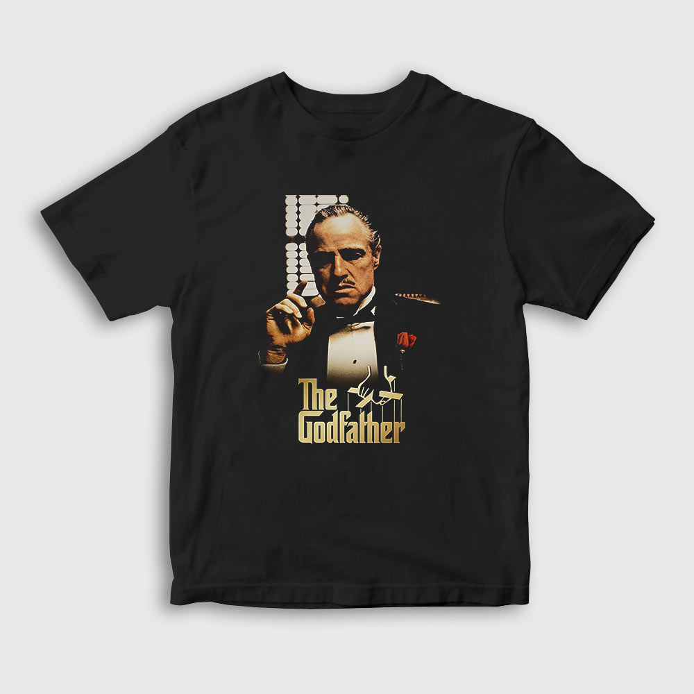 Marlon Film Baba The Godfather Çocuk Tişört | Presmono