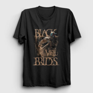 Mask Black Veil Brides Tişört siyah