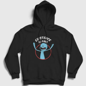 Meeseeks Rick And Morty Kapşonlu Sweatshirt