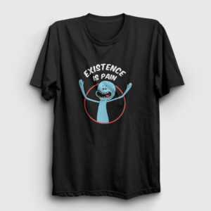 Meeseeks Rick And Morty Tişört siyah