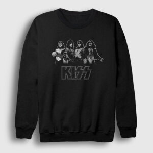 Members Kiss Sweatshirt siyah