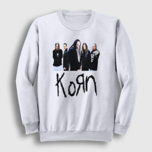 Members Korn Sweatshirt beyaz
