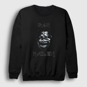 Metal Iron Maiden Sweatshirt siyah