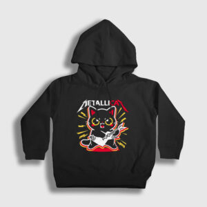 Metallicat Metallica Kedili Çocuk Kapşonlu Sweatshirt