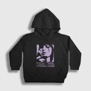 Midnights Taylor Swift Çocuk Kapşonlu Sweatshirt siyah