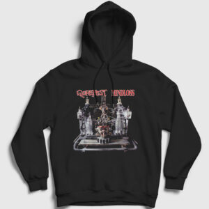 Mindloss Metal Gorefest Kapşonlu Sweatshirt siyah