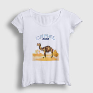 Mirage Band Camel Kadın Tişört