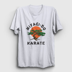 Miyagi Do Karate Cobra Kai Tişört beyaz