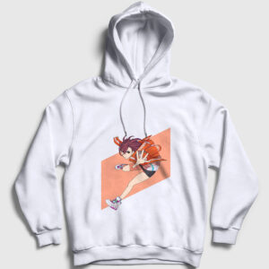 Momo Ayase V2 Anime Dandadan Kapşonlu Sweatshirt