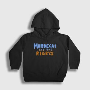 Mordecai And The Rigbys Regular Show Çocuk Kapşonlu Sweatshirt