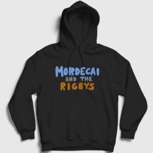 Mordecai And The Rigbys Regular Show Kapşonlu Sweatshirt