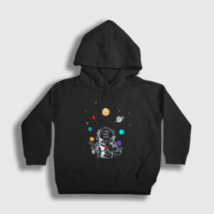 More Space Astronaut Space Astronot Uzay Çocuk Kapşonlu Sweatshirt