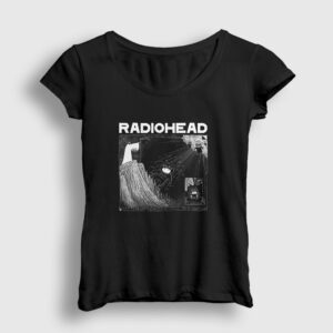 Motion Radiohead Kadın Tişört siyah