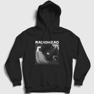 Motion Radiohead Kapşonlu Sweatshirt siyah