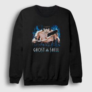 Motoko V2 Ghost In The Shell Sweatshirt siyah