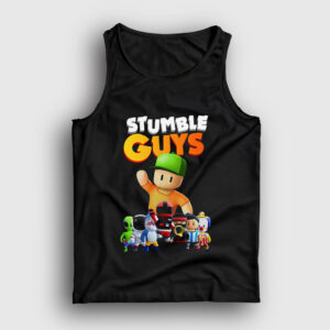 Mr Stumble Stumble Guys Atlet siyah