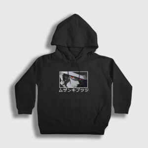 Muzan Kibutsuji V2 Anime Demon Slayer Kimetsu No Yaiba Çocuk Kapşonlu Sweatshirt