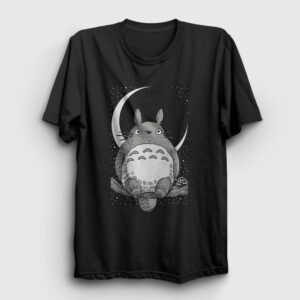 My Neighbor Totoro Night Tişört siyah