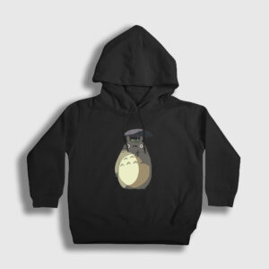 My Neighbor Totoro Rain Çocuk Kapşonlu Sweatshirt
