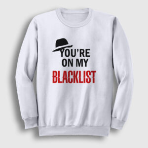 My The Blacklist Sweatshirt beyaz