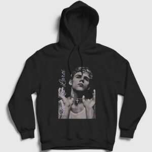 Necklace The Kid LAROI Kapşonlu Sweatshirt siyah