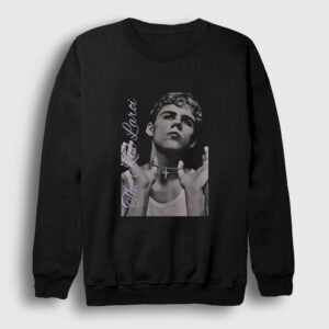 Necklace The Kid LAROI Sweatshirt siyah