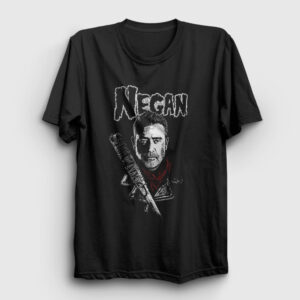 Negan Smith The Walking Dead Tişört siyah