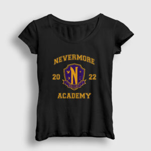 Nevermore Wednesday Addams Family Addams Ailesi Kadın Tişört siyah