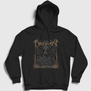 Night Band Draconian Kapşonlu Sweatshirt siyah