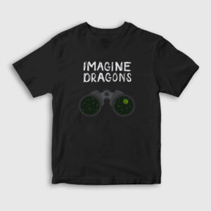 Night Imagine Dragons Çocuk Tişört siyah