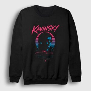 Nightcall Forever Drive Kavinsky Sweatshirt Siyah