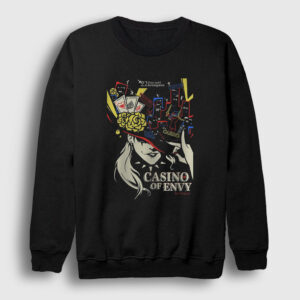 Niijima Casino Of Envy Persona 5 Sweatshirt siyah