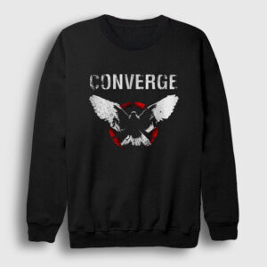 No Heroes Converge Sweatshirt siyah