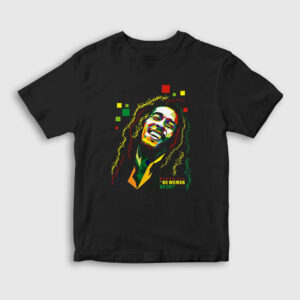 No Woman No Cry Bob Marley Çocuk Tişört siyah