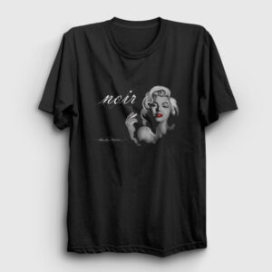 Noir Marilyn Monroe Tişört siyah