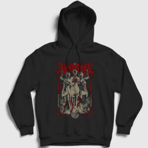 Nothingness Lorna Shore Kapşonlu Sweatshirt siyah