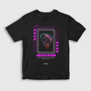 Obsession Art Sanat Çocuk Tişört siyah