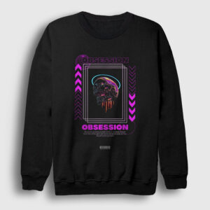 Obsession Art Sanat Sweatshirt siyah