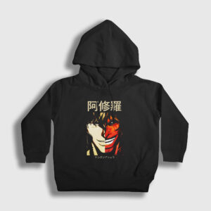 Ohma Tokita Anime Kengan Ashura Çocuk Kapşonlu Sweatshirt