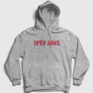 Open Arms Soccer Futbol Josep Pep Guardiola Kapşonlu Sweatshirt gri kırçıllı