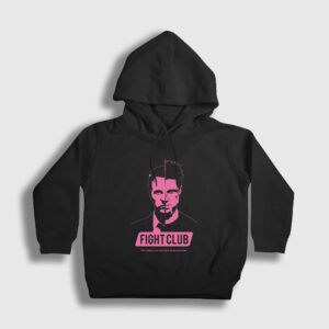 Own Film Dövüş Kulübü Fight Club Çocuk Kapşonlu Sweatshirt siyah