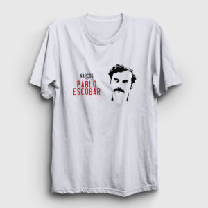 Pablo Escobar Narcos Tişört beyaz