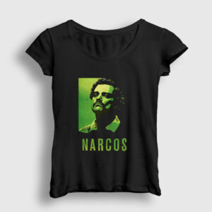 Pablo Narcos Kadın Tişört siyah