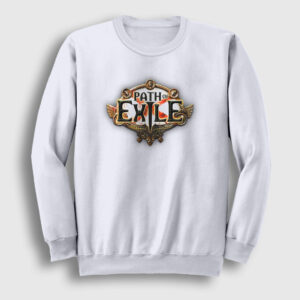 Path Of Exile Sweatshirt beyaz